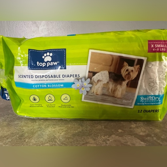Top Paw Scented Disposable Diapers - Picture 3 of 3